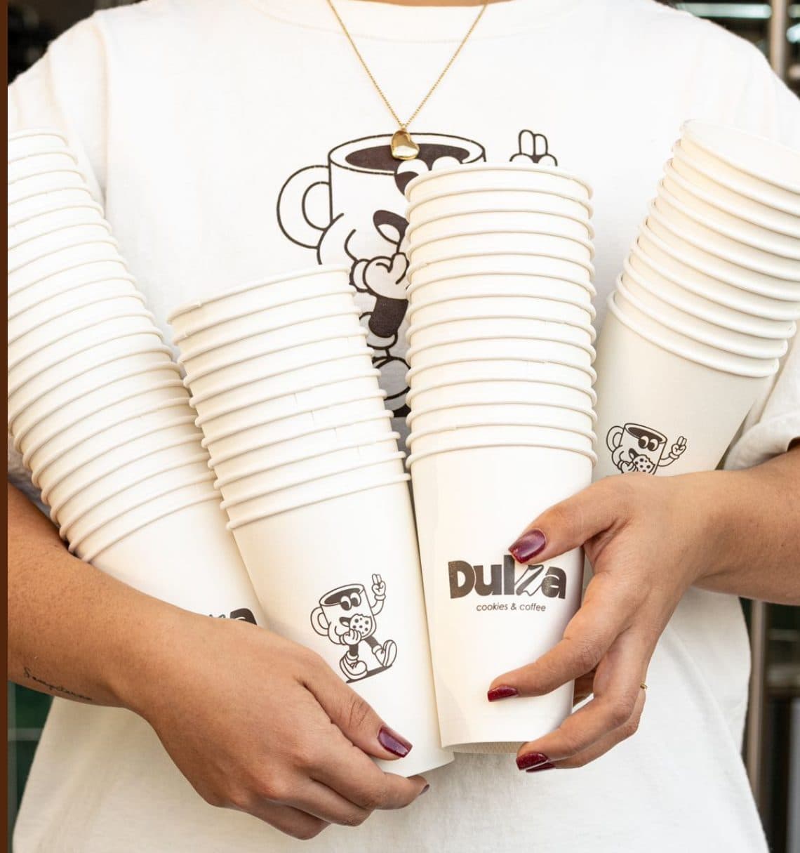Vasos Dulza cookies & coffee